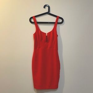 NWT Love Culture Pink Coral Bodycon Dress